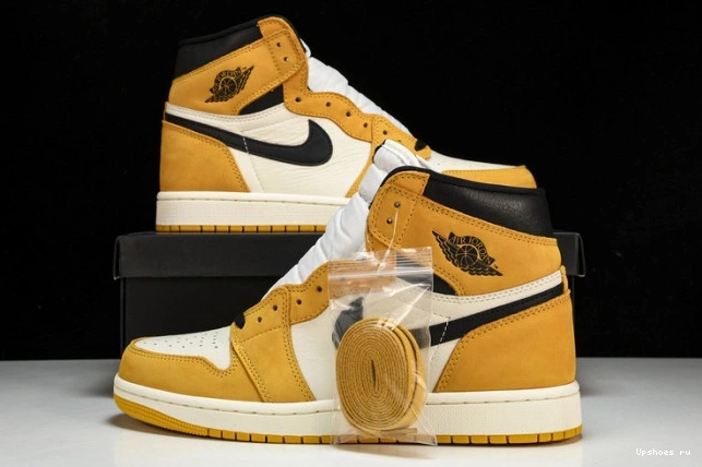Yellow 1 Jordan Retro Ochre   High 555088-109 0511